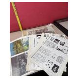 Scrap booking supplies and clip art