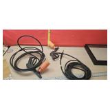 2 pressure washer  hoses with soap injectors