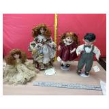 Electric doll, Royal Albert Rosie Flower girl,