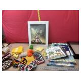 Jesus and the cross, gift bags, hot pads, makeup