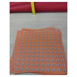 34 sheets of Oklahoma State Scrapbook paper