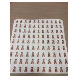 30 plus sheets of OSU scrapbook paper