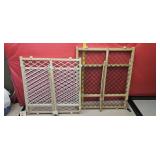 2- safety gates 26 to 42"
