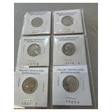 Uncirculated Jefferson Nickels