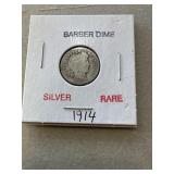 1914 Barber Dime