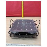 Temptations black and white dish casserole with
