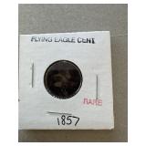 1857 Flying Eagle cent