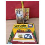 New sealed Ecology Hutch kit and crayons drawing