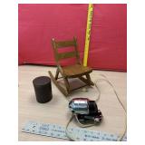 Wooden Doll Rocking chair Vnt Kenmore Hand