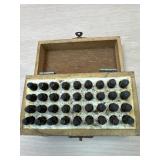 letter and number stamps
