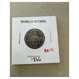 1866 Shield Nickel