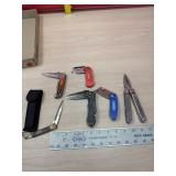 Pocket knives and multi tool