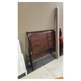 Full size sleigh bed frame