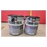 2- gallon  clear gloss concrete sealer