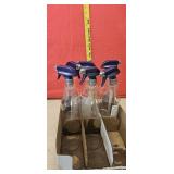 6- chemical resistant spray  bottles