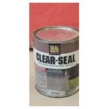 Gallon clear satin concrete sealer