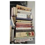 Tote of cook books