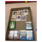 Lg lot of sealed  baseball cards, puzzle  and