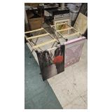Luggage  stands and wall art