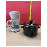 Rival 12 cup coffee maker works and Bella small