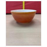 Vintage Pyrex Bowl Orange Red Ombre Flameglo #403