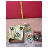 3 new pair of scissors, Scrub Daddyï¿½s abs Gear