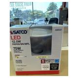 New case (12) of Satco LEd 75 watt flood light