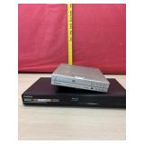 Cyber home DVD player and Samsung Blueray player