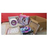 Bead braider, pottery  wheel and craft items