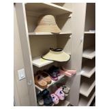 Contents of closet