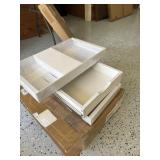 4 cabinet drawers