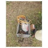 Jumper cables 20' chain and misc