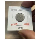 Seated Liberty Dime