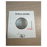 Shield nickel