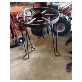 Fryer base for propane