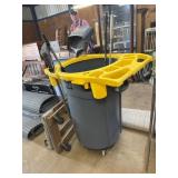 Rubbermaid janitorial Cart and supplies