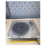 Technics turn table powers on