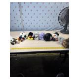 8 Puffkins & 2 Puffkin key ring all have tags 3