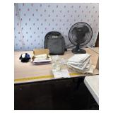 3 Lg cloth bags- sports balls?, 60 ml syringes,