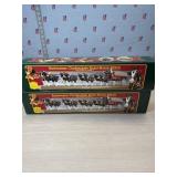 Budweiser Clydesdale Eight  Horse Hitch- Ertl