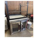 Commercial Oven and cart untested