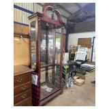 31ï¿½x14ï¿½x82ï¿½ display cabinet with 3 glass Shelves