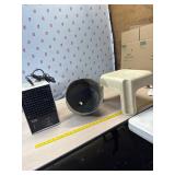 Ozone Blaster, funnel and step stool