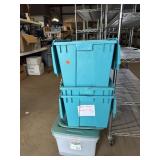 Locking Lid Totes