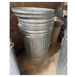 BeHrens Galvanized Feed cans  or trash can