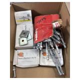 Hilton Anchor Bolts and Unistrut square washers