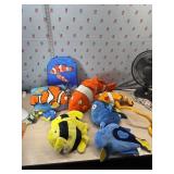 Huge lot of Finding Nemo , fish, sharks and more
