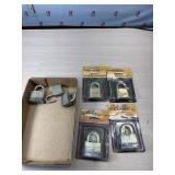 New 2 Master Combination locks & 2 master clocks