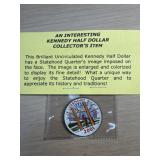 Kennedy collector half dollar