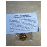 24 K plates Quarter